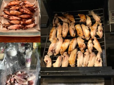 手羽中の塩焼き