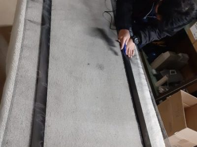 編み戸の張り替えを伝授